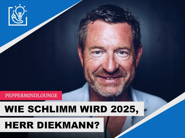 PepperMindLoung: Wie schlimm wird 2025, Herr Diekmann?